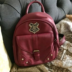 Harry Potter Faux Leather Mini Backpack NWOT